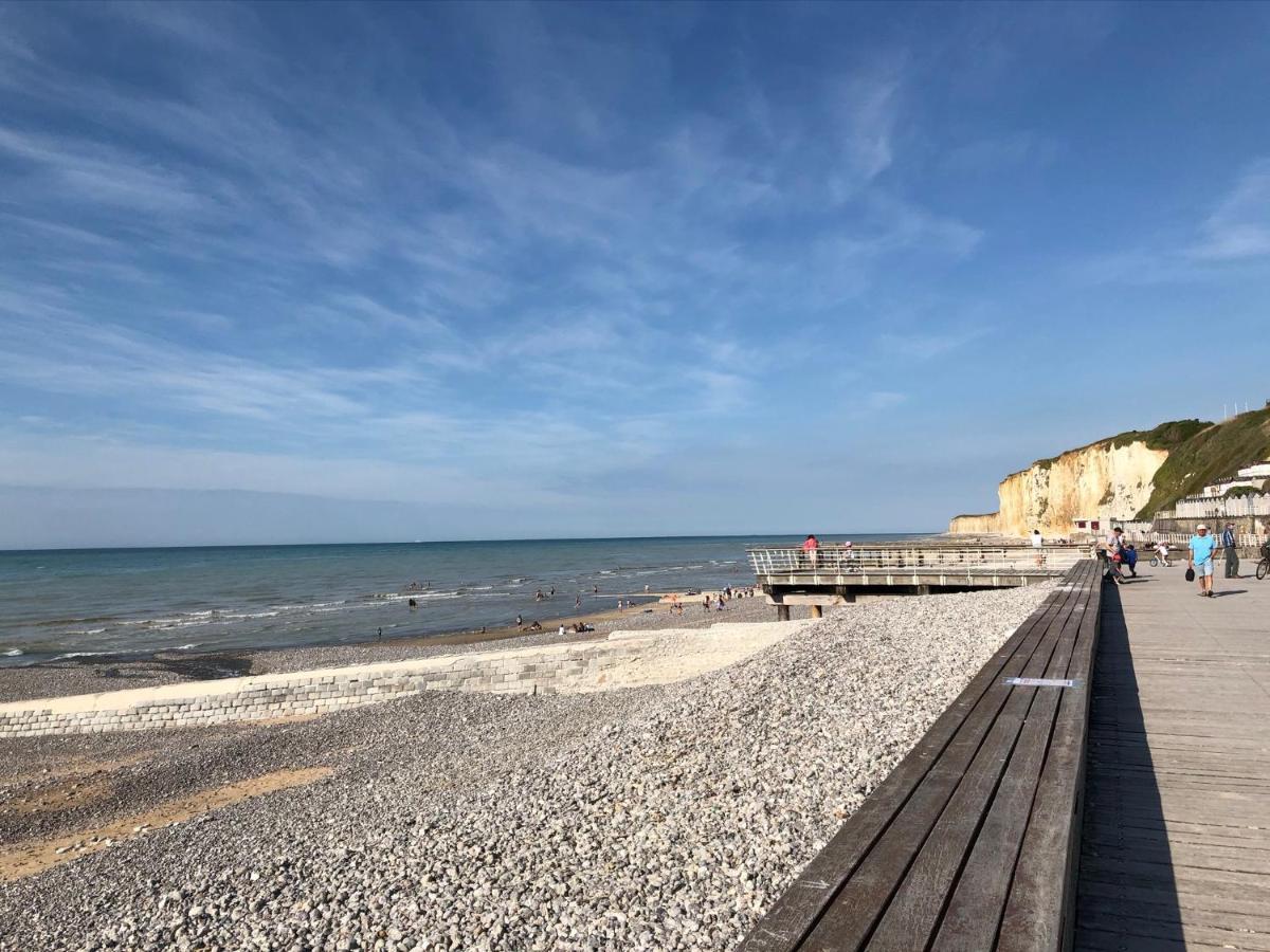Joli studio meublé proche de la plage Veules-les-Roses Extérieur photo